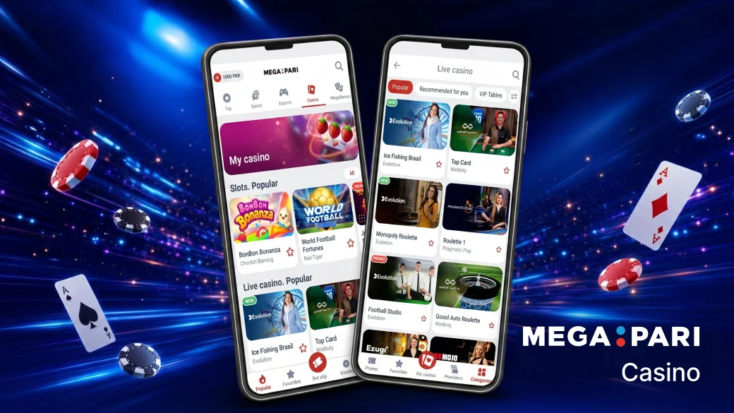 Casino and Live Casino App - Megapari Pakistan