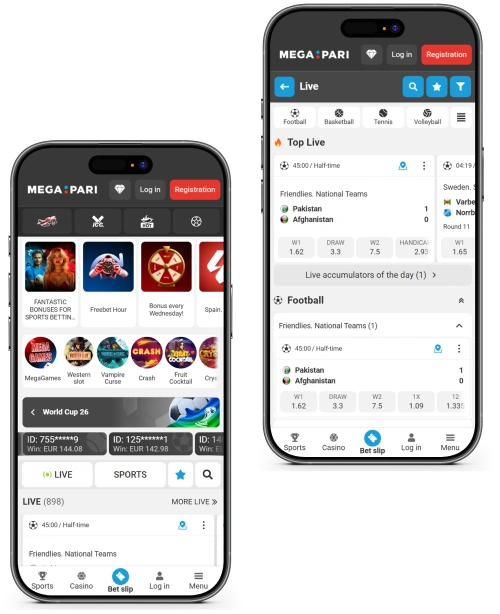 MegaPari Pakistan - Betting Site, Casino, Login and Sportsbook